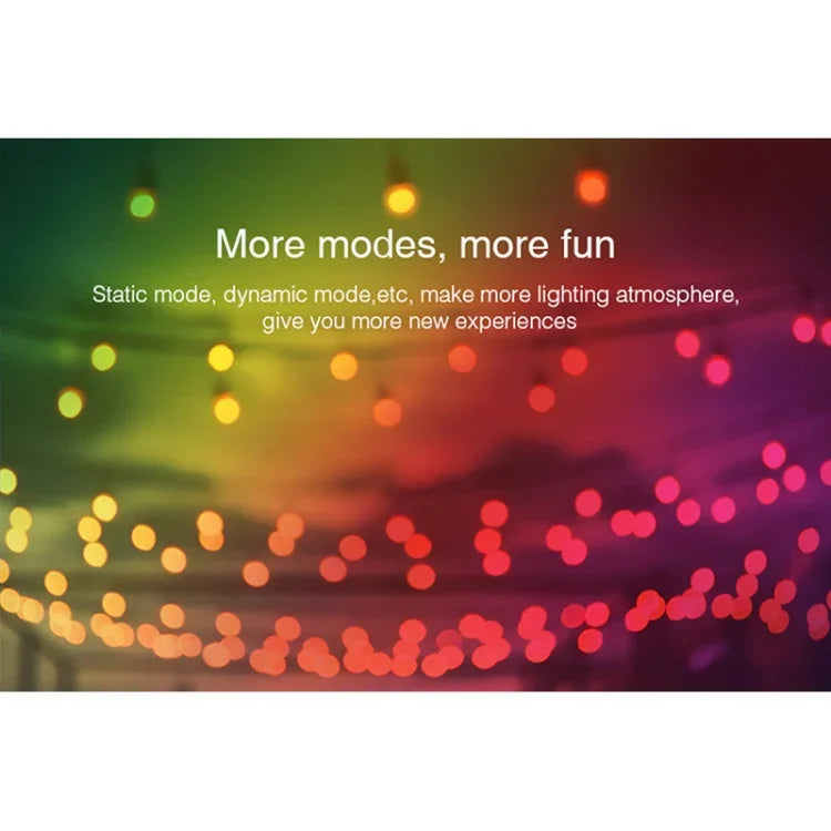 Ampoule LED FUT012 E27 9W RVB + CCT 100V-240V, couleur pleine, télécommande, ampoule intelligente WiFi sans fil 2,4G