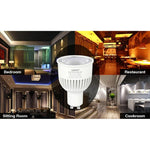 FUT107 GU10 6W Ampoule LED Double Blanc CCT Spot pour chambre et salon