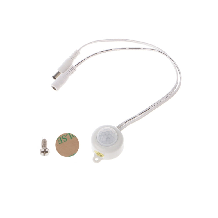 DC 5-24V/5A Avec fiche pour bande lumineuse LED Capteur de mouvement PIR infrarouge corporel Détecteur de mouvement
