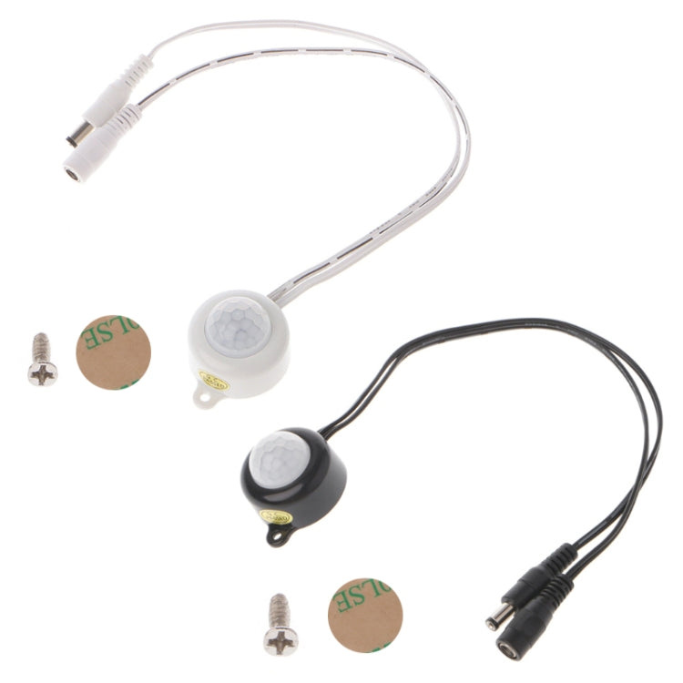 DC 5-24V/5A Avec fiche pour bande lumineuse LED Capteur de mouvement PIR infrarouge corporel Détecteur de mouvement