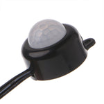 DC 5-24V/5A Avec fiche pour bande lumineuse LED Capteur de mouvement PIR infrarouge corporel Détecteur de mouvement