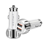 YSY-310QC18W QC3.0 Dual Port USB Car Chargrt for Apple / Huawei / Samsung / Xiaomi, YSY-310QC18W, Car Charger