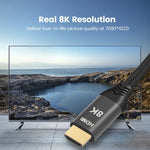 Câble HDMI2.1 8K 120Hz haute définition dynamique, longueur 1m, 120Hz 1m