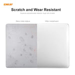 ENKAY Coque de protection 3 en 1 en cristal pour ordinateur portable + film de clavier en TPU version UE + ensemble de bouchons anti-poussière pour MacBook Pro 16 pouces A2141 (avec Touch Bar), Pour MacBook Pro 16 pouces A2141 (avec Touch Bar)