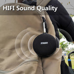 Enceinte Bluetooth S360 portable pour vélo, étanche IPX7, anti-poussière, antichoc, compatible carte TF