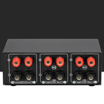 B051 Sélecteur 2 entrées et 1 sortie pour amplificateur de puissance et haut-parleur avec réglage du volume, 2 amplificateurs de puissance, sélecteur audio, comparateur de distribution de commutation, B051