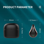 Écouteur sans fil invisible supra-auriculaire T25 Bluetooth 5.0 à oreille unique, appel haute définition, veille super longue, à conduction osseuse