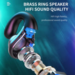 Écouteur sans fil invisible supra-auriculaire T25 Bluetooth 5.0 à oreille unique, appel haute définition, veille super longue, à conduction osseuse