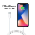 Chargeur de voyage pliable A2344 20W PD 3.0 Type-C / USB-C + câble de données de charge rapide USB-C / Type-C vers 8 broches, prise UK, longueur : 2 m, 20W 8 broches longueur : 2 m