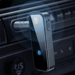 C28 Bluetooth 5.0 Transmetteur Récepteur Audio 2-en-1 Récepteur Bluetooth Voiture Maison