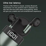 Écouteurs sans fil Bluetooth J28 TWS Affichage numérique LED Écouteurs de sport HIFI Musique