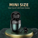 Écouteurs sans fil Bluetooth J28 TWS Affichage numérique LED Écouteurs de sport HIFI Musique