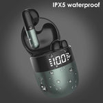 Écouteurs sans fil Bluetooth J28 TWS Affichage numérique LED Écouteurs de sport HIFI Musique