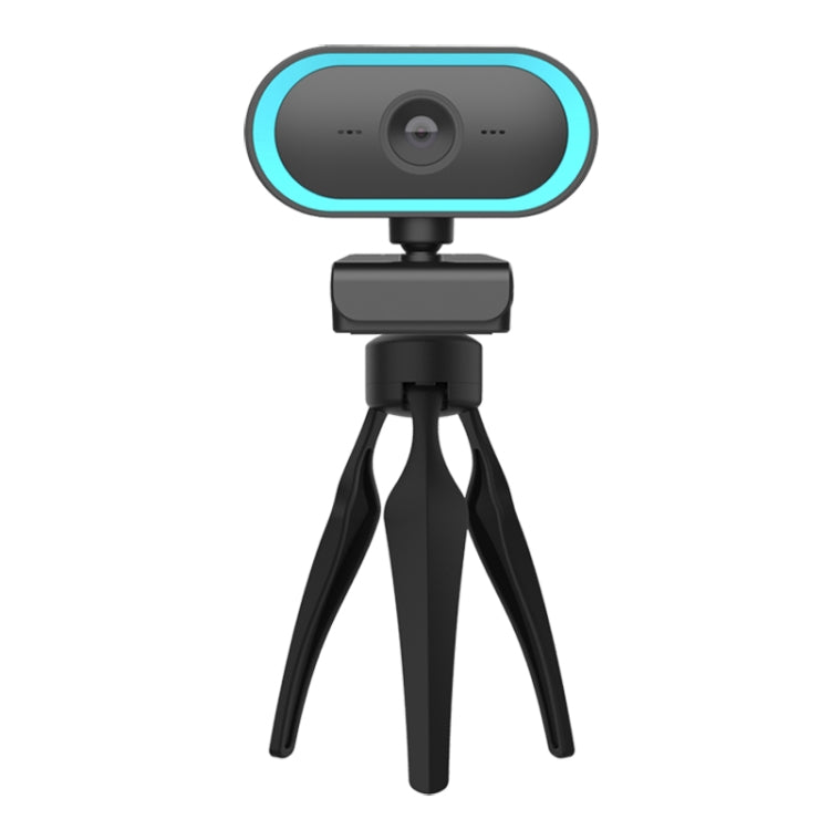 C11 Qualité d'image 2K HD sans distorsion Rotation à 360 degrés Microphone intégré Son clair Webcams avec trépied
