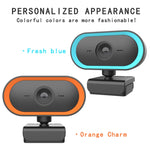 C11 Qualité d'image 2K HD sans distorsion Rotation à 360 degrés Microphone intégré Son clair Webcams avec trépied