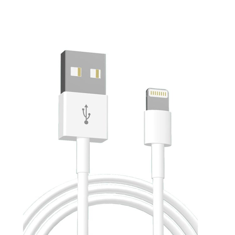 Câble de charge rapide XJ-51 3A USB vers 8 broches pour iPhone 12 Series, longueur : 2m, 2m