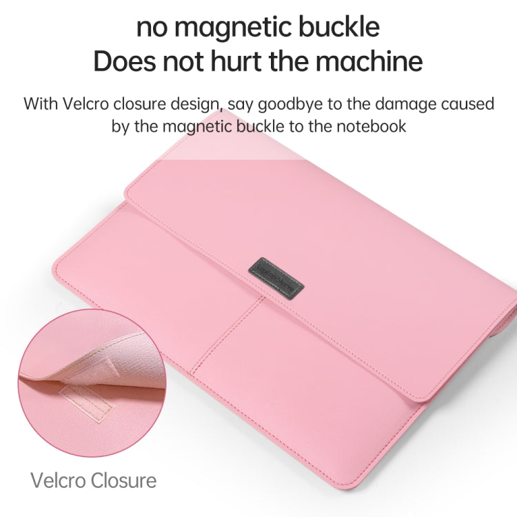 Sacoche de protection ultra-mince imperméable en cuir PU motif litchi pour ordinateur portable de 13-14 pouces, pour 13-14 pouces
