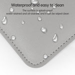 Sacoche de protection ultra-mince imperméable en cuir PU motif litchi pour ordinateur portable de 13-14 pouces, pour 13-14 pouces