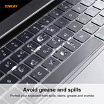 Film de protection de clavier ENKAY en TPU souple pour MacBook Pro 16 pouces A2141 / Pro 13,3 pouces A2289 & A2251 & A2338 (2020), version UE, version UE