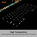 Film de protection de clavier ENKAY en TPU souple pour MacBook Pro 16 pouces A2141 / Pro 13,3 pouces A2289 & A2251 & A2338 (2020), version UE, version UE