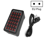 Station de charge rapide XLD-A7 150 W 30 ports USB Chargeur intelligent, CA 110-240 V, 150 W 30 ports USB prise UE, 150 W 30 ports USB prise US, 150 W 30 ports USB prise AU, 150 W 30 ports USB prise UK