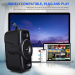 Haut-parleur Bluetooth cylindrique portable BT08, prend en charge les cartes TF / FM / AUX 3,5 mm / disques U