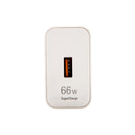 Chargeur de voyage USB 66 W 6 A à charge rapide, prise US, prise US