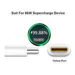 Chargeur de voyage USB à charge rapide HW-66W 66W + câble de données USB vers Type-C à charge flash, prise US, prise US (1m), prise US (1,5m), prise US (2m)