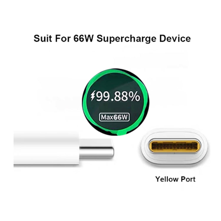 Chargeur de voyage USB à charge rapide HW-66W 66W + câble de données USB vers Type-C à charge flash, prise US, prise US (1m), prise US (1,5m), prise US (2m)