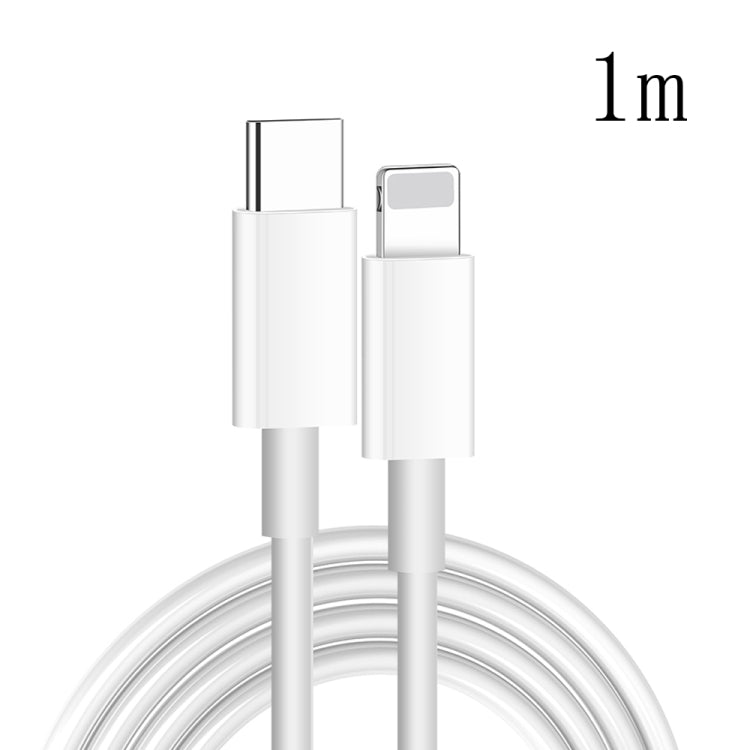 Câble de charge rapide XJ-61 12W USB-C / Type-C vers 8 broches PD, 1m, 1.5m, 2m
