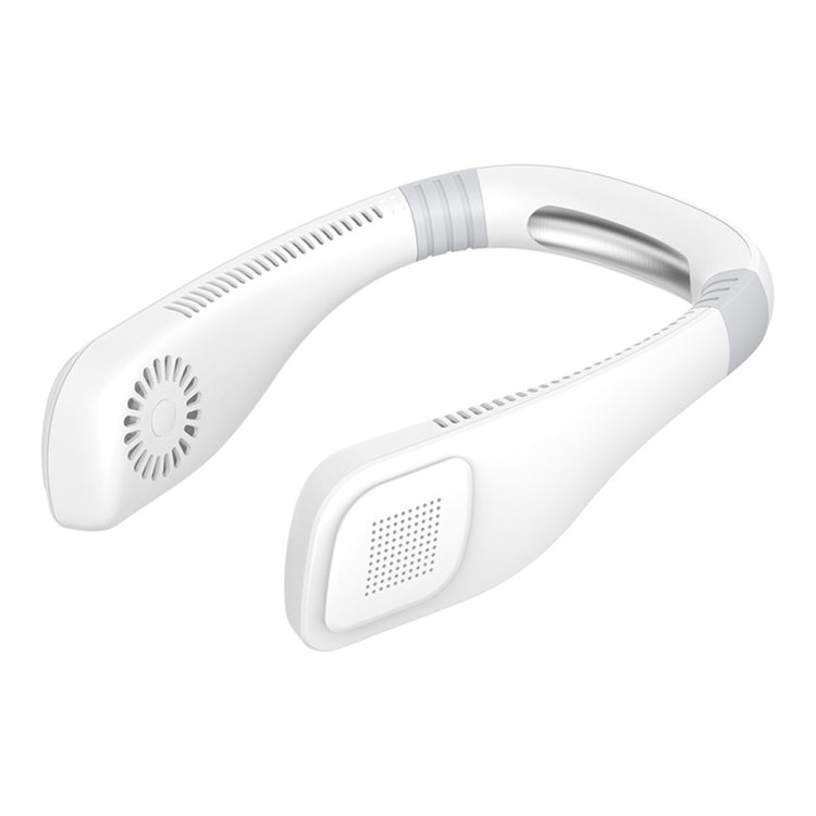 Ventilateur de cou mini USB mains libres - ventilateur portable rechargeable design casque portable, 3 niveaux de flux d'air, rotation libre à 360 degrés, parfait pour le sport, le bureau et l'extérieur