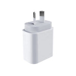 Adaptateur secteur chargeur rapide de voyage PD 20W PD 3.0 avec câble de données USB-C / Type-C vers 8 broches charge rapide, prise AU