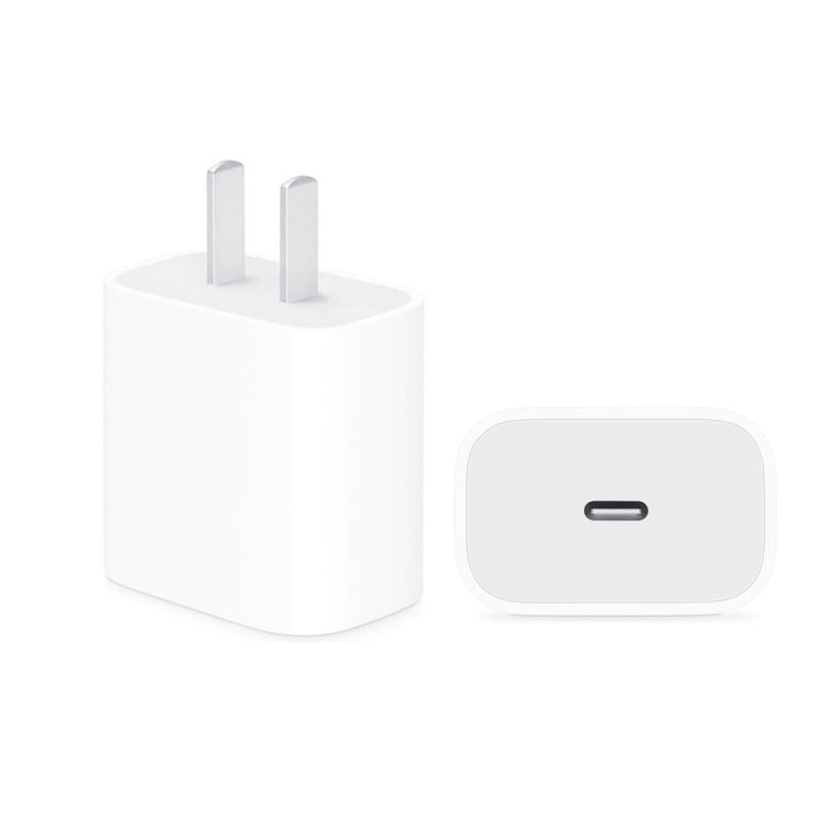 Chargeur de voyage PD 20W port USB-C / Type-C unique, prise US, 20W prise US
