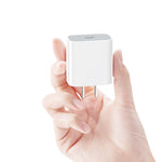 Chargeur de voyage PD 20W port USB-C / Type-C unique, prise US, 20W prise US