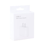Chargeur de voyage PD 20W port USB-C / Type-C unique, prise US, 20W prise US