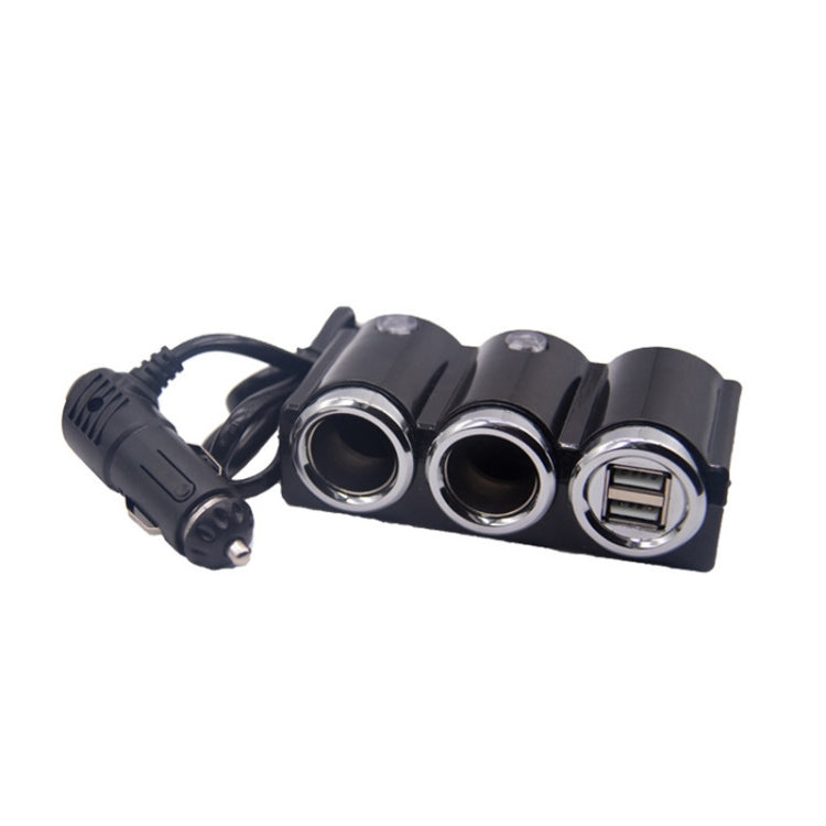 DC 12V / 24V Dual USB Multi Female Car Cigarette Lighter Splitter Socket Adapter Charger Socket Power Adapter / Charger, DC 12V / 24V 2 Socket