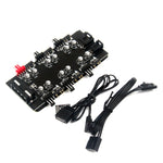 Extendeur HUB PWM / ARGB 1 vers 6 interface IDE, 1 vers 6