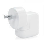 Chargeur de voyage port USB 12W pour séries iPad / iPod / iPhone, prise AU