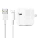 Chargeur USB 12W + câble de données USB vers 8 broches pour séries iPad / iPhone / iPod, prise US