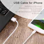 Chargeur USB 12W + câble de données USB vers 8 broches pour séries iPad / iPhone / iPod, prise AU