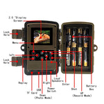 Caméra de chasse faune PR700 1080P, enregistreur vidéo activé par mouvement avec vision nocturne pour suivi extérieur, déclencheur de scan, PR700