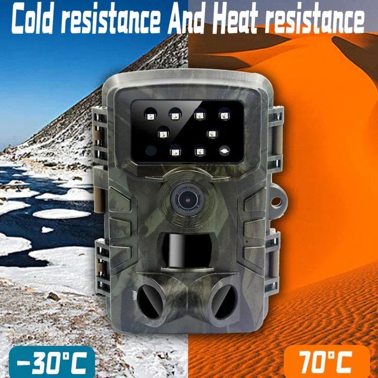 Caméra de chasse faune PR700 1080P, enregistreur vidéo activé par mouvement avec vision nocturne pour suivi extérieur, déclencheur de scan, PR700