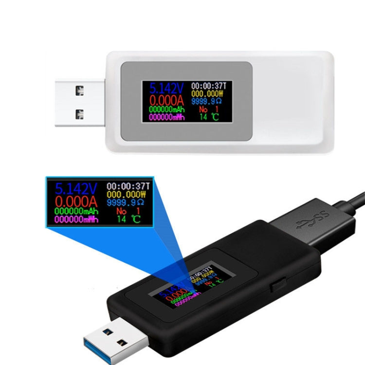 Testeur USB Keweisi KWS-MX19 DC 4V-30V 0-5A détecteur de courant et tension, KWS-MX19