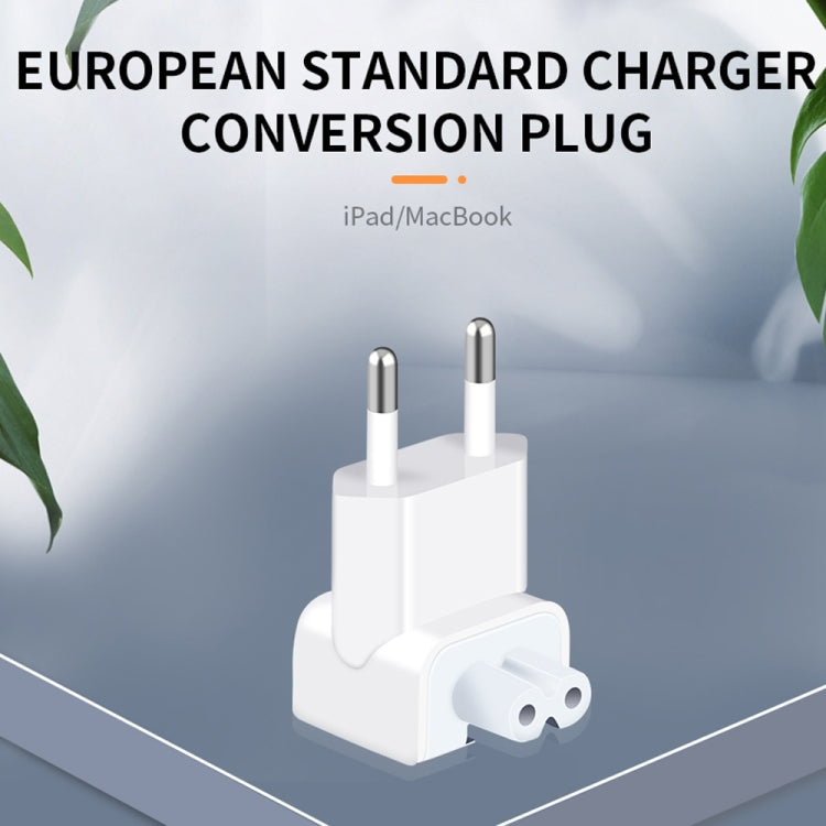 2 pièces adaptateur secteur XJ01 pour chargeur iPad 10W 12W & chargeur série MacBook, prise EU, prise EU