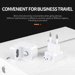 2 pièces adaptateur secteur XJ01 pour chargeur iPad 10W 12W & chargeur série MacBook, prise EU, prise EU