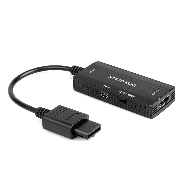 Câble adaptateur convertisseur vidéo analogique numérique N64 vers HDMI 1080P, adaptateur 1080P