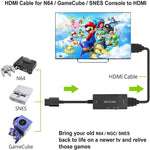 Câble adaptateur convertisseur vidéo analogique numérique N64 vers HDMI 1080P, adaptateur 1080P