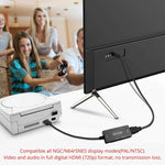 Câble adaptateur convertisseur vidéo analogique numérique N64 vers HDMI 1080P, adaptateur 1080P