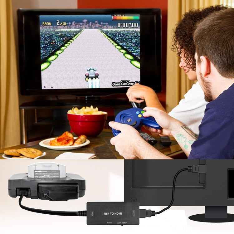 Câble adaptateur convertisseur vidéo analogique numérique N64 vers HDMI 1080P, adaptateur 1080P