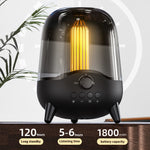 Veilleuse LED LP-20 Haut-parleur de musique sans fil Bluetooth 5.0 compatible carte TF / AUX